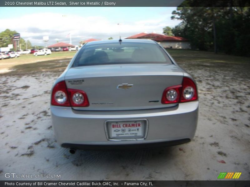 Silver Ice Metallic / Ebony 2010 Chevrolet Malibu LTZ Sedan