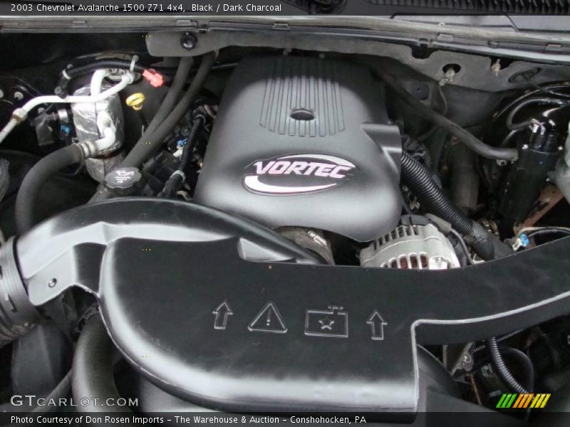 Black / Dark Charcoal 2003 Chevrolet Avalanche 1500 Z71 4x4