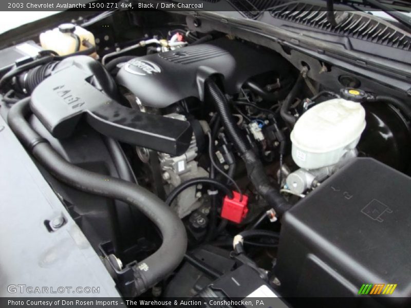 Black / Dark Charcoal 2003 Chevrolet Avalanche 1500 Z71 4x4