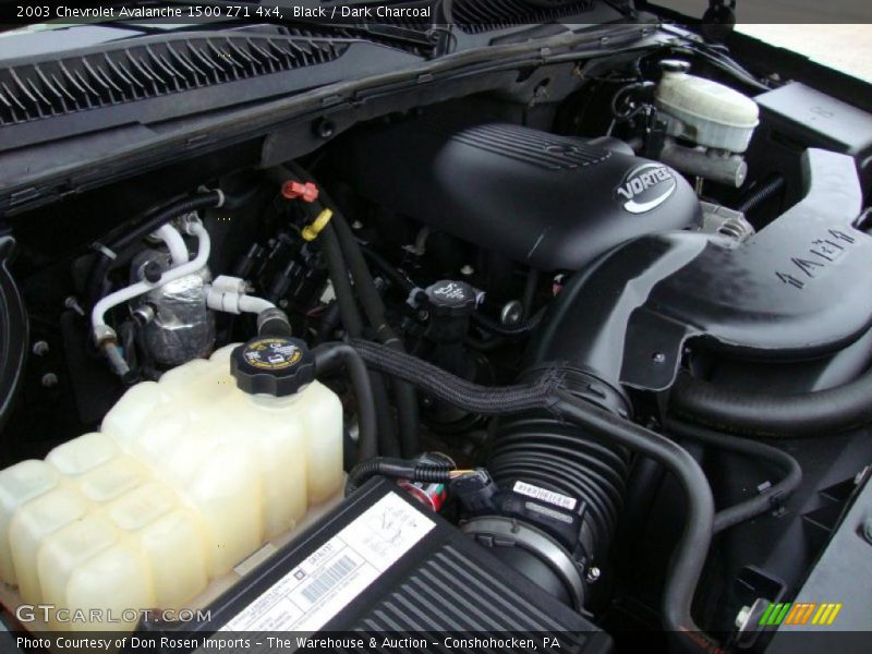 Black / Dark Charcoal 2003 Chevrolet Avalanche 1500 Z71 4x4
