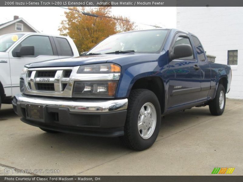 Adriatic Blue Metallic / Medium Pewter 2006 Isuzu i-Series Truck i-280 LS Extended Cab