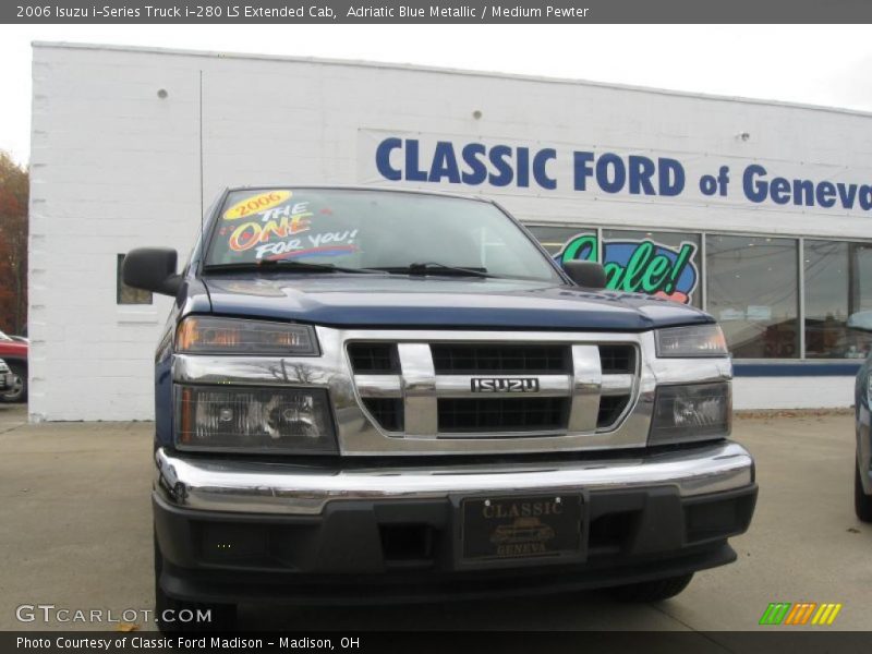 Adriatic Blue Metallic / Medium Pewter 2006 Isuzu i-Series Truck i-280 LS Extended Cab