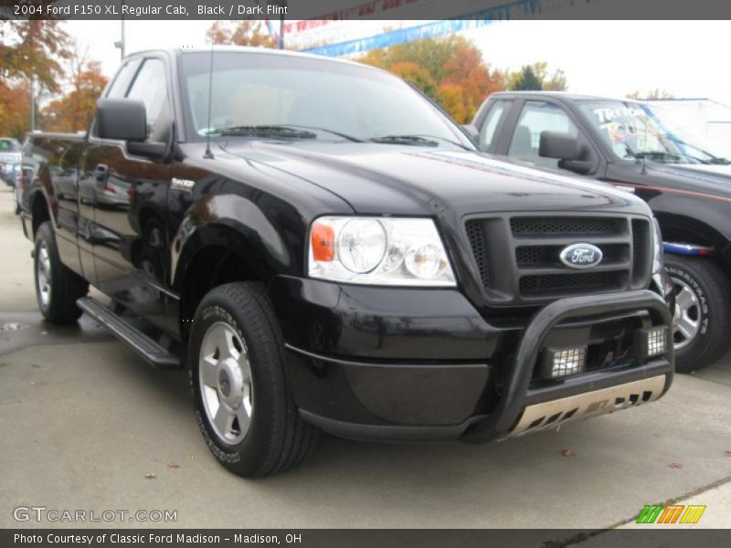 Black / Dark Flint 2004 Ford F150 XL Regular Cab