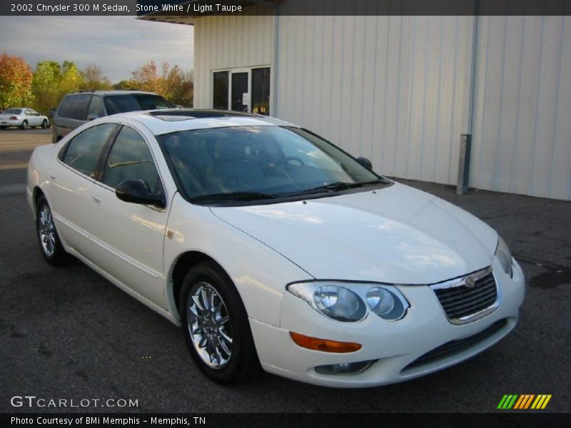 Stone White / Light Taupe 2002 Chrysler 300 M Sedan