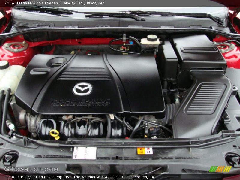  2004 MAZDA3 s Sedan Engine - 2.3 Liter DOHC 16-Valve VVT 4 Cylinder