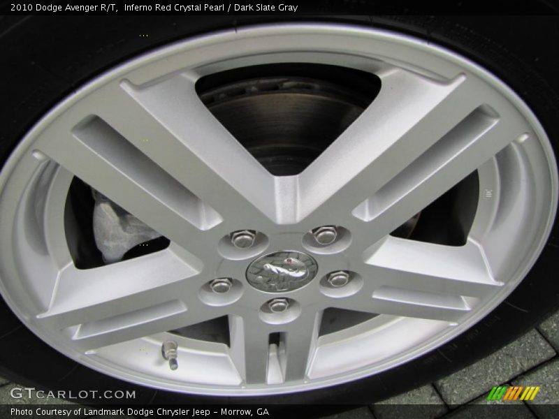 Inferno Red Crystal Pearl / Dark Slate Gray 2010 Dodge Avenger R/T