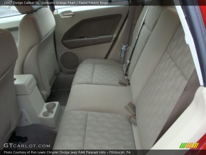 Sunburst Orange Pearl / Pastel Pebble Beige 2007 Dodge Caliber SE
