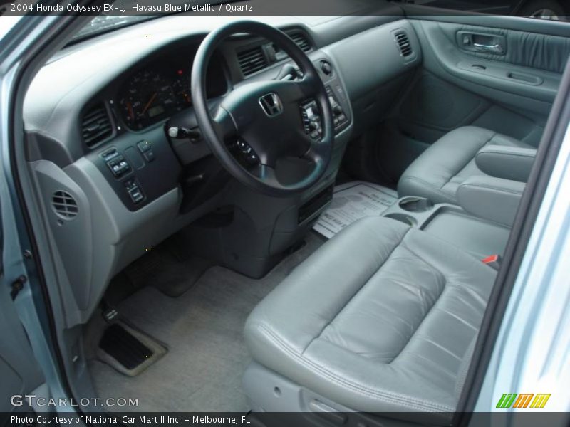 Havasu Blue Metallic / Quartz 2004 Honda Odyssey EX-L