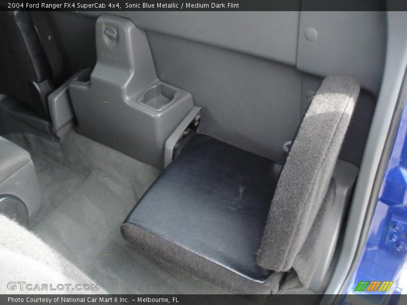 Sonic Blue Metallic / Medium Dark Flint 2004 Ford Ranger FX4 SuperCab 4x4