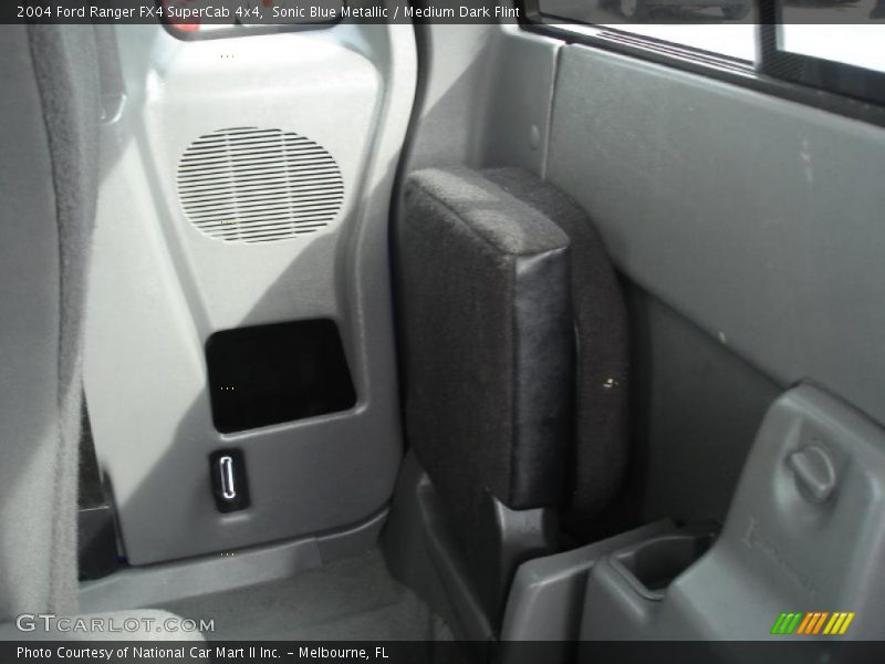 Sonic Blue Metallic / Medium Dark Flint 2004 Ford Ranger FX4 SuperCab 4x4