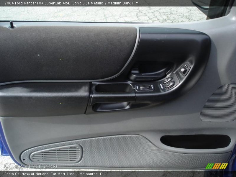 Sonic Blue Metallic / Medium Dark Flint 2004 Ford Ranger FX4 SuperCab 4x4