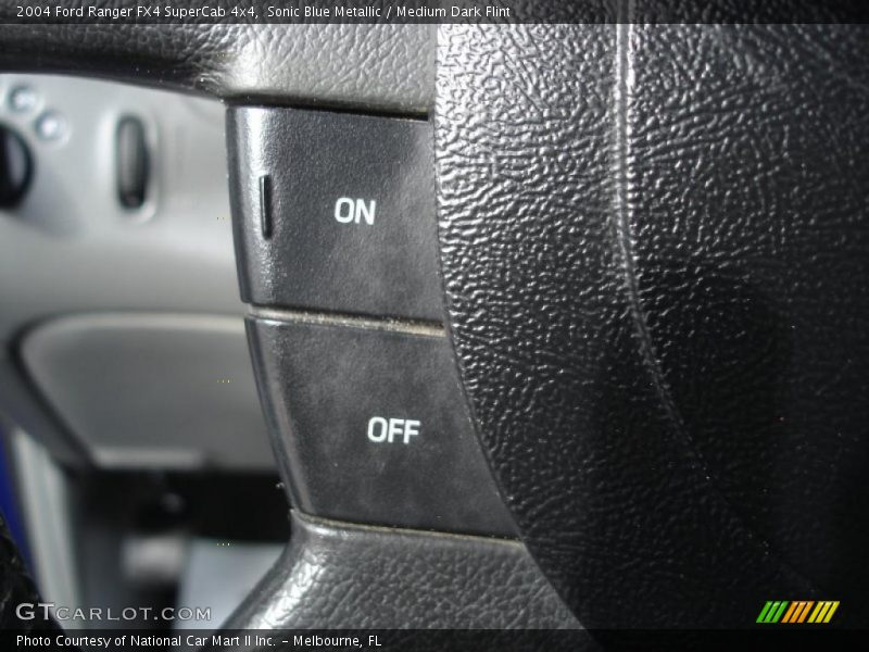 Sonic Blue Metallic / Medium Dark Flint 2004 Ford Ranger FX4 SuperCab 4x4