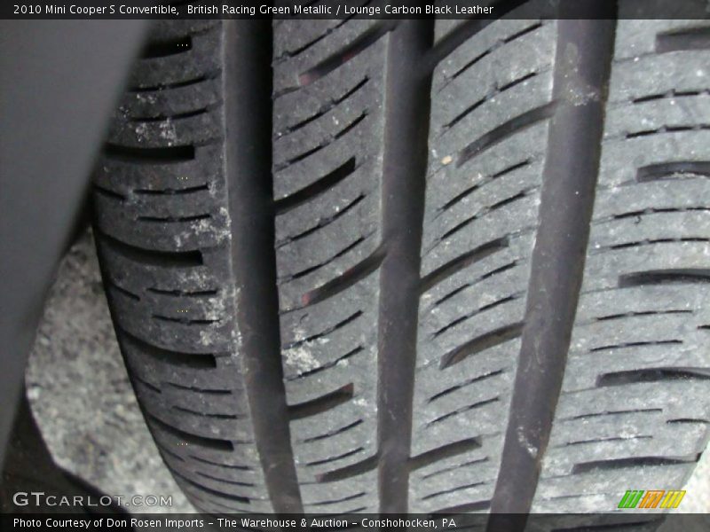 British Racing Green Metallic / Lounge Carbon Black Leather 2010 Mini Cooper S Convertible