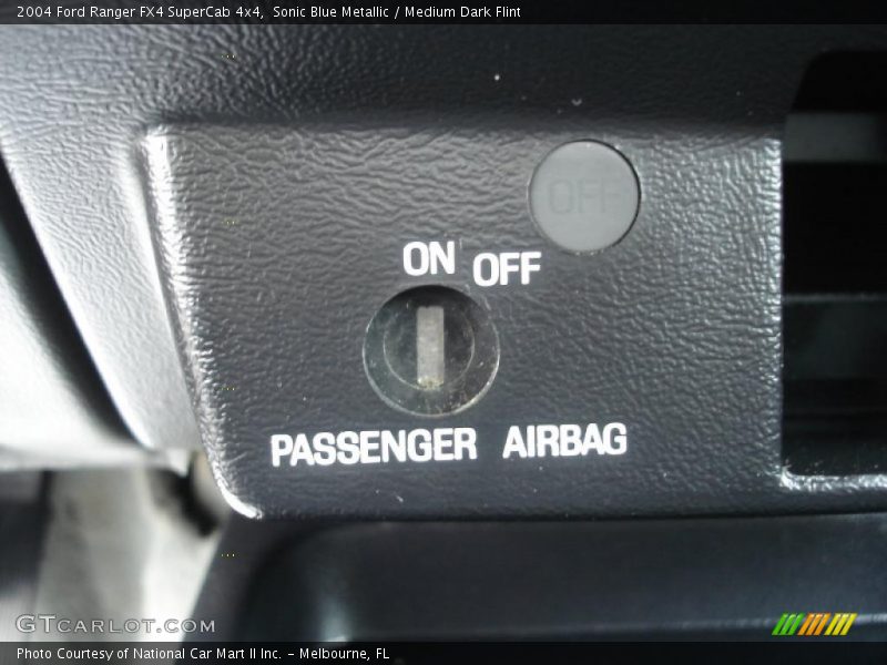 Sonic Blue Metallic / Medium Dark Flint 2004 Ford Ranger FX4 SuperCab 4x4