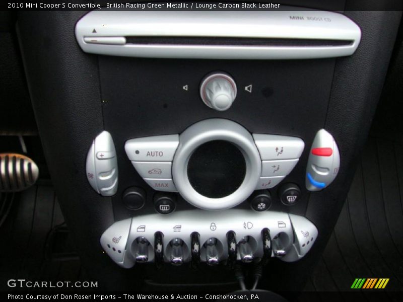 British Racing Green Metallic / Lounge Carbon Black Leather 2010 Mini Cooper S Convertible