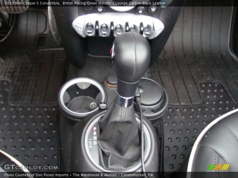  2010 Cooper S Convertible 6 Speed Steptronic Automatic Shifter