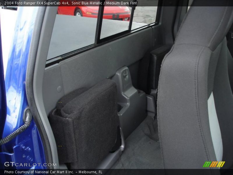 Sonic Blue Metallic / Medium Dark Flint 2004 Ford Ranger FX4 SuperCab 4x4