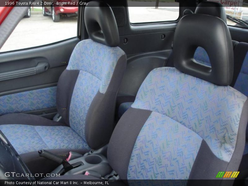  1996 RAV4 2 Door Gray Interior