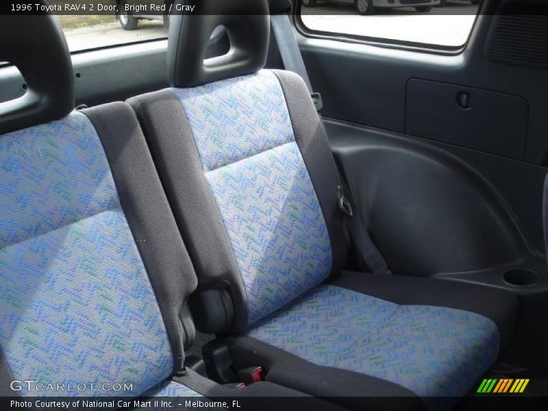  1996 RAV4 2 Door Gray Interior