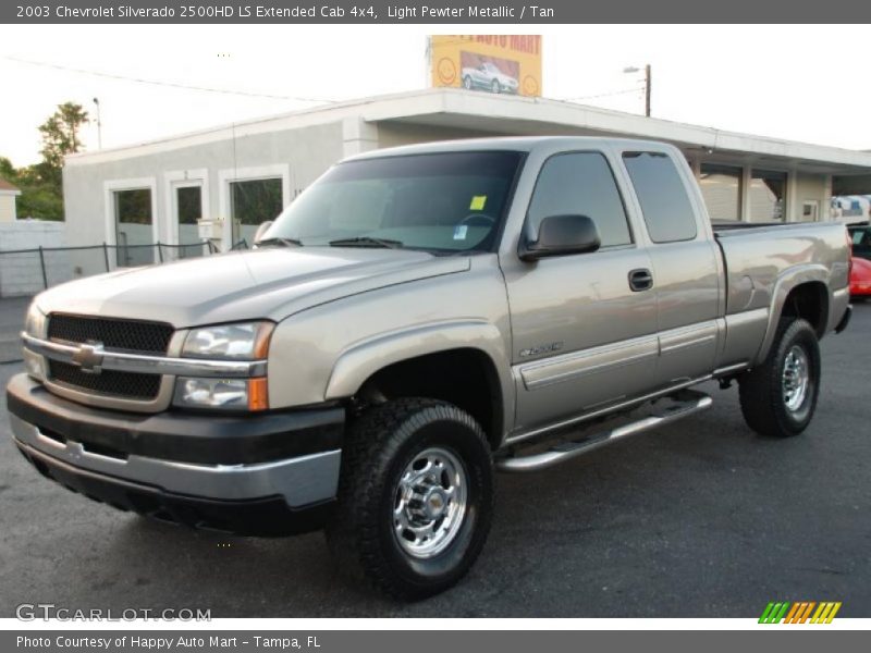 Front 3/4 View of 2003 Silverado 2500HD LS Extended Cab 4x4