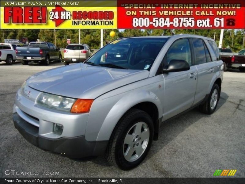 Silver Nickel / Gray 2004 Saturn VUE V6