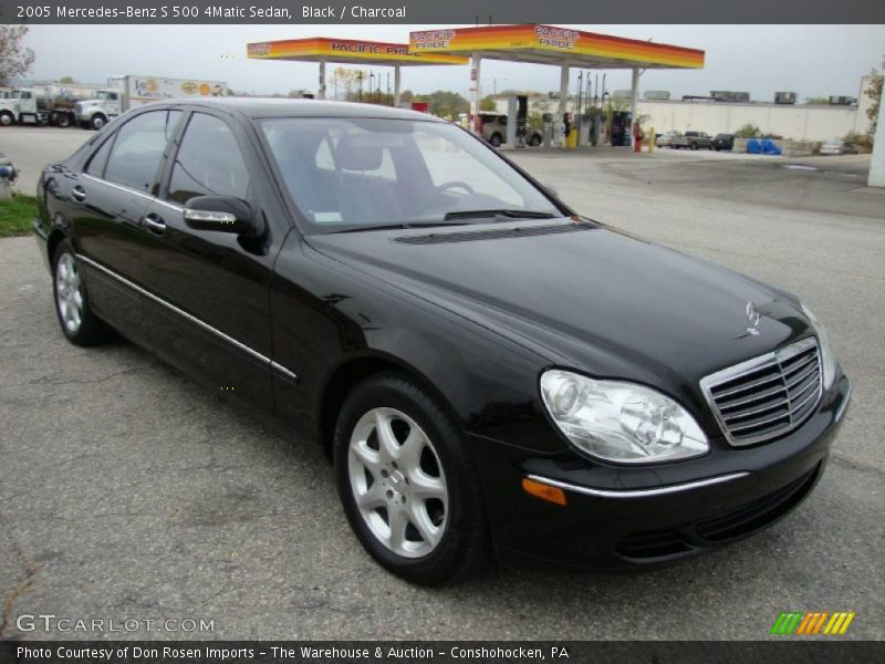 Black / Charcoal 2005 Mercedes-Benz S 500 4Matic Sedan