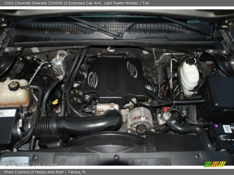  2003 Silverado 2500HD LS Extended Cab 4x4 Engine - 8.1 Liter OHV 16-Valve Vortec V8