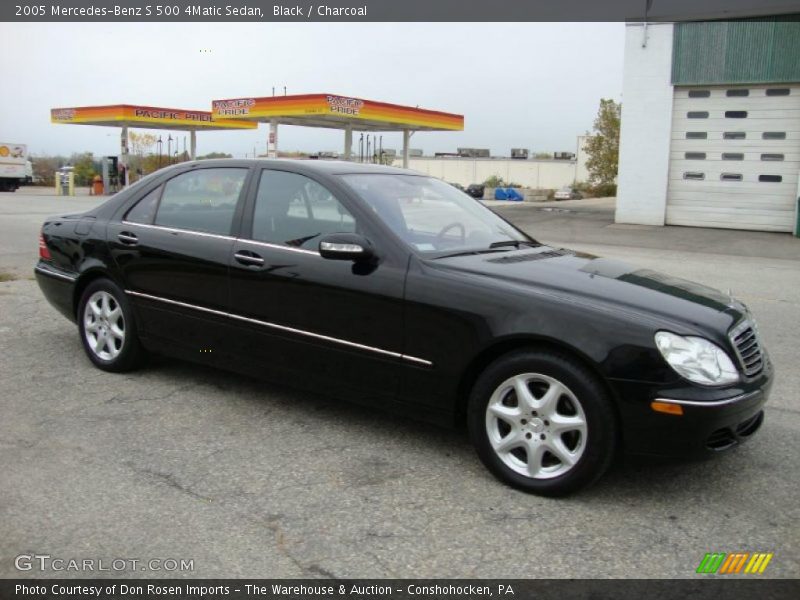 Black / Charcoal 2005 Mercedes-Benz S 500 4Matic Sedan