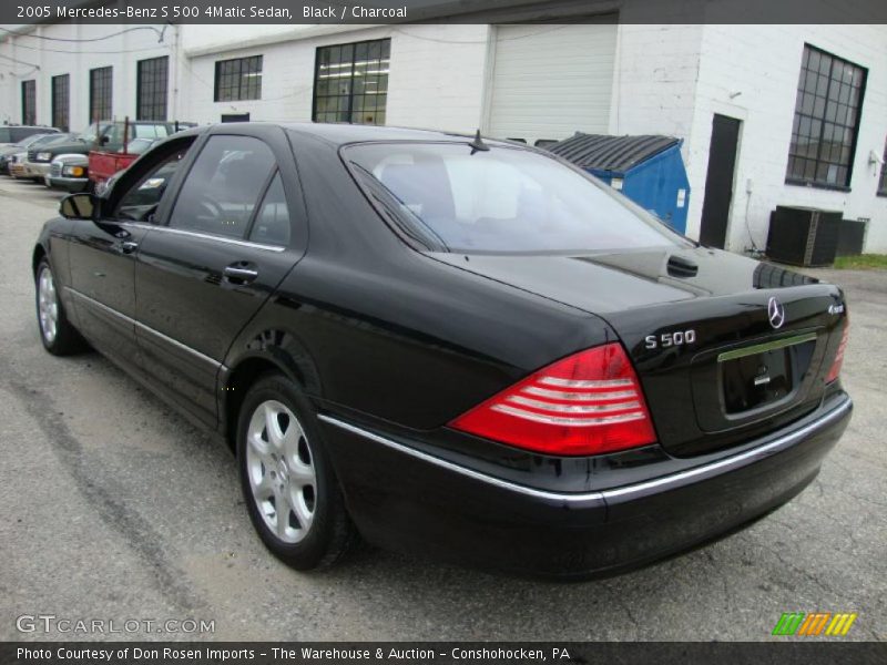 Black / Charcoal 2005 Mercedes-Benz S 500 4Matic Sedan