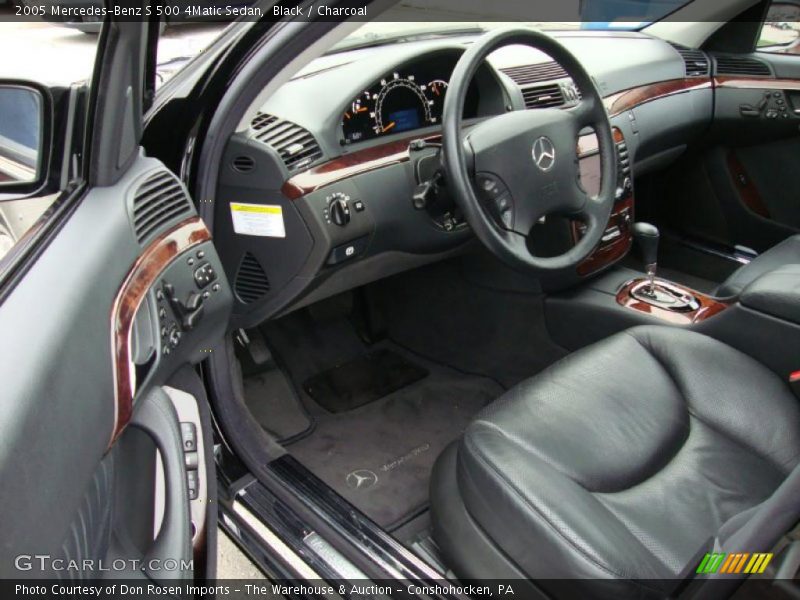 Charcoal Interior - 2005 S 500 4Matic Sedan 