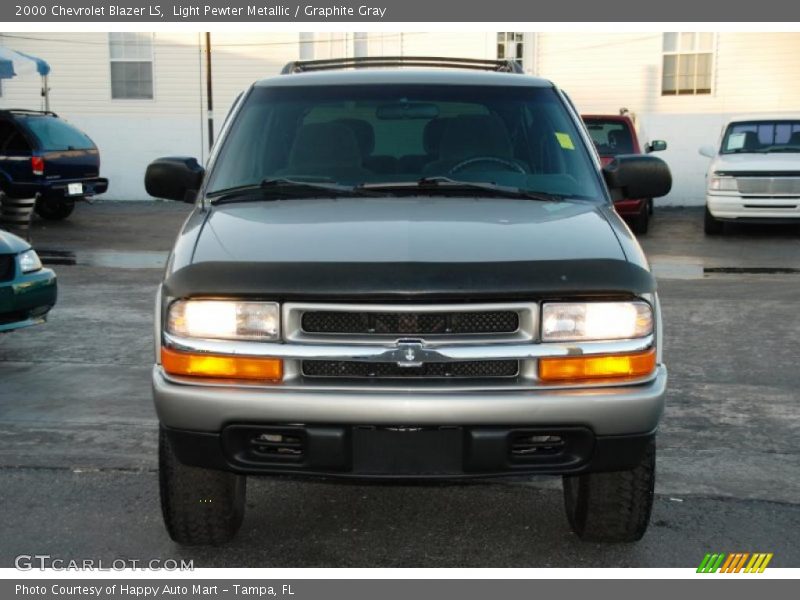 Light Pewter Metallic / Graphite Gray 2000 Chevrolet Blazer LS