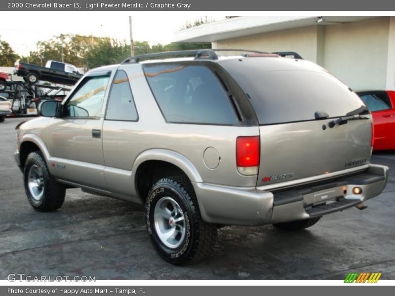 Light Pewter Metallic / Graphite Gray 2000 Chevrolet Blazer LS