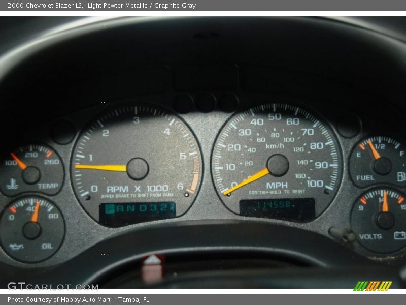  2000 Blazer LS LS Gauges