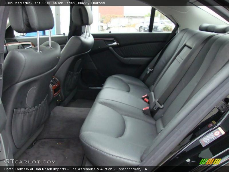  2005 S 500 4Matic Sedan Charcoal Interior