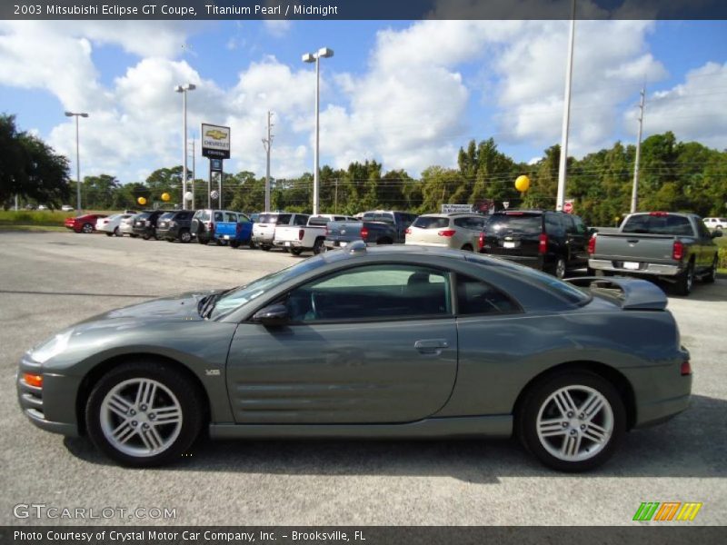 Titanium Pearl / Midnight 2003 Mitsubishi Eclipse GT Coupe