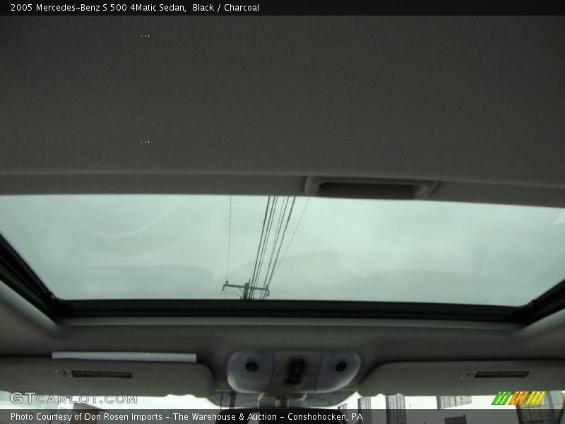 Sunroof of 2005 S 500 4Matic Sedan