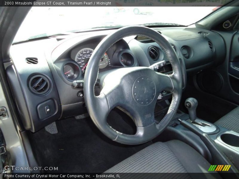 Titanium Pearl / Midnight 2003 Mitsubishi Eclipse GT Coupe