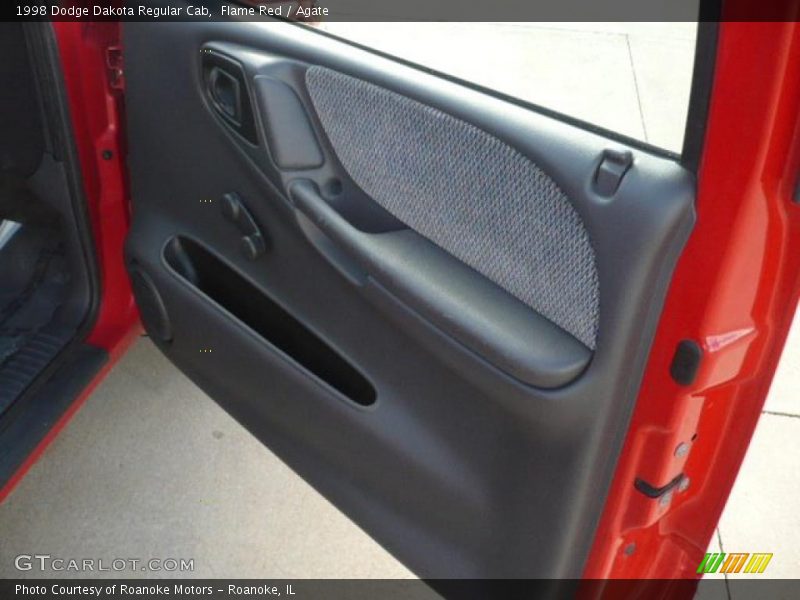 Flame Red / Agate 1998 Dodge Dakota Regular Cab