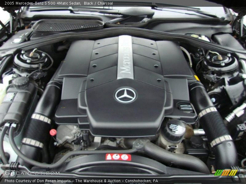  2005 S 500 4Matic Sedan Engine - 5.0 Liter SOHC 24-Valve V8