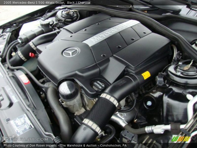  2005 S 500 4Matic Sedan Engine - 5.0 Liter SOHC 24-Valve V8