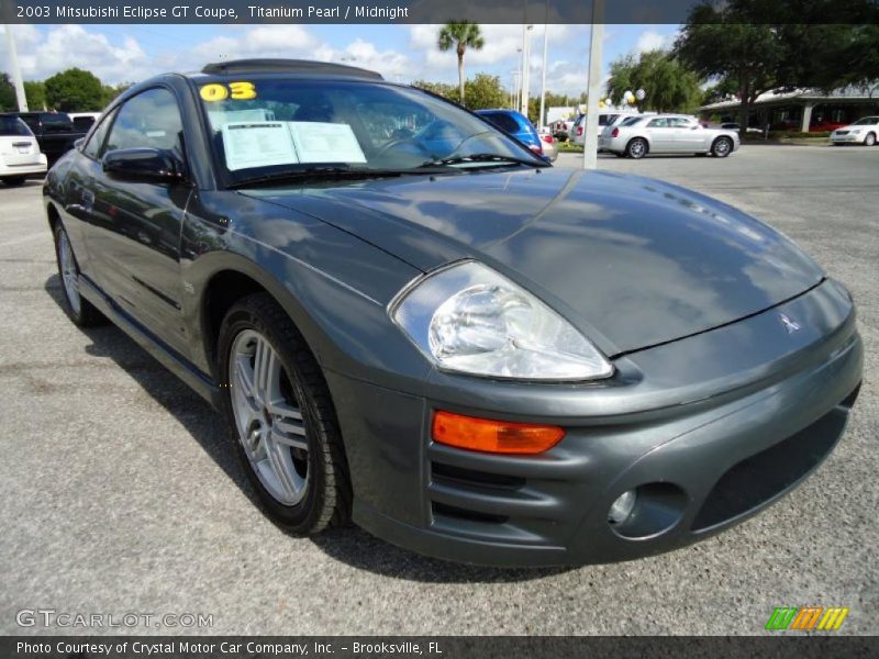 Titanium Pearl / Midnight 2003 Mitsubishi Eclipse GT Coupe