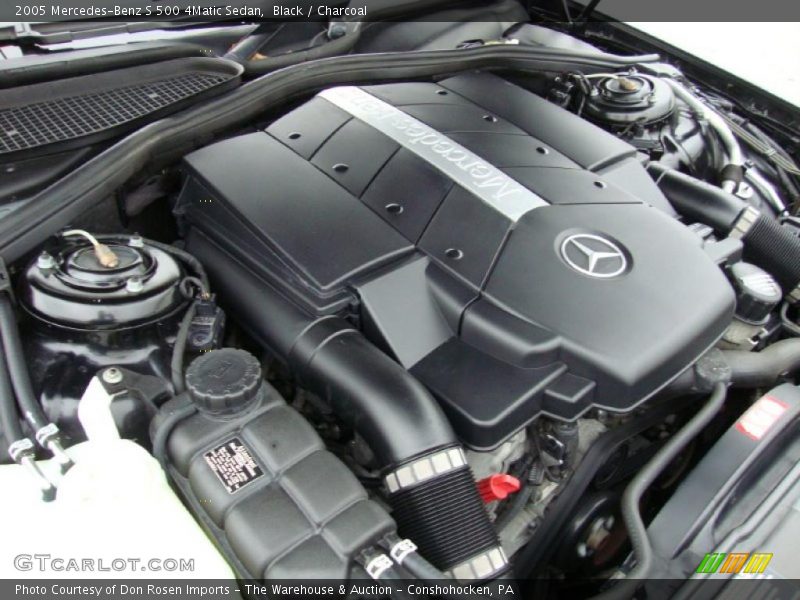  2005 S 500 4Matic Sedan Engine - 5.0 Liter SOHC 24-Valve V8