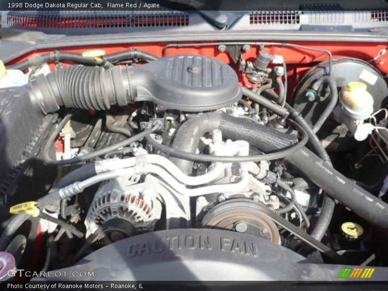  1998 Dakota Regular Cab Engine - 5.2 Liter OHV 16-Valve V8