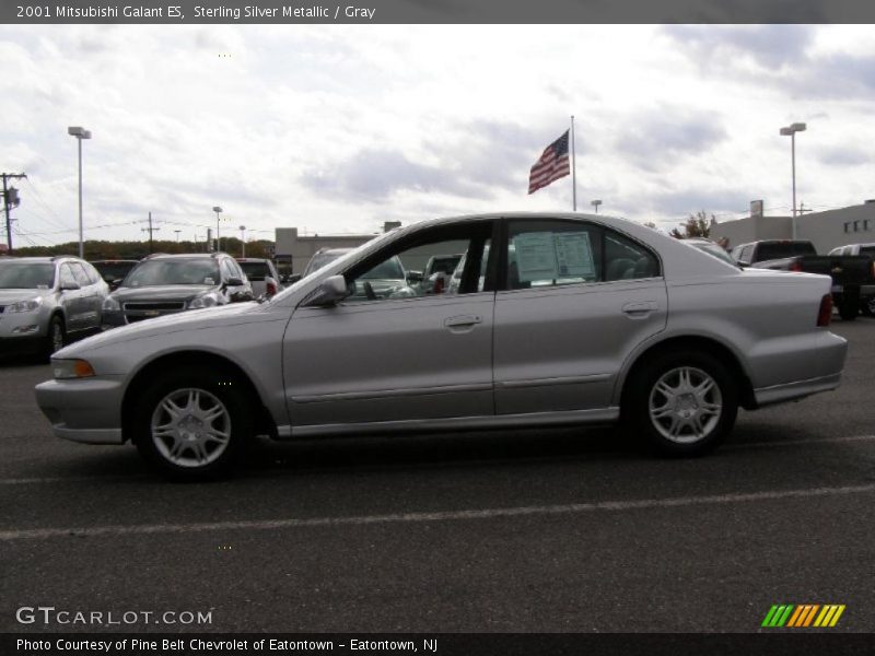 Sterling Silver Metallic / Gray 2001 Mitsubishi Galant ES