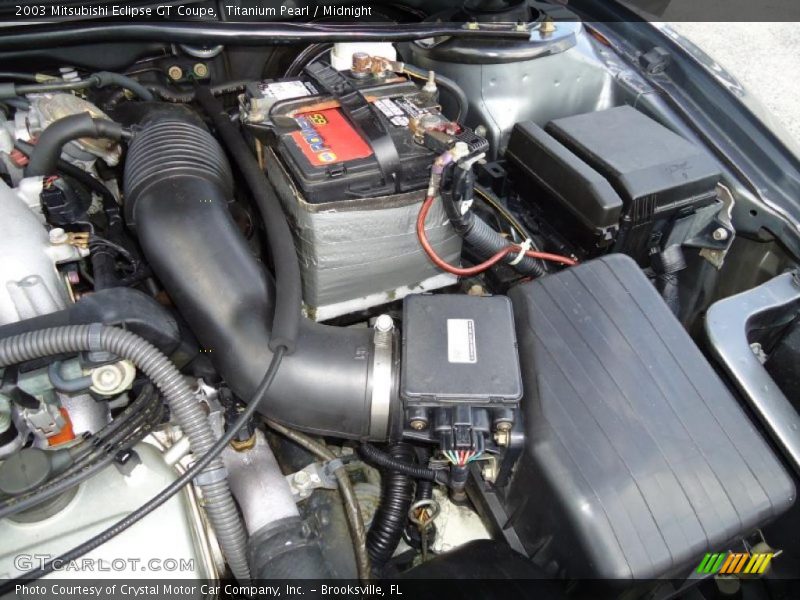 Titanium Pearl / Midnight 2003 Mitsubishi Eclipse GT Coupe