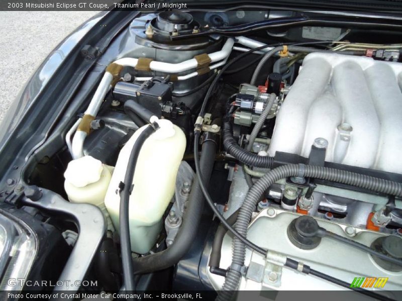 Titanium Pearl / Midnight 2003 Mitsubishi Eclipse GT Coupe