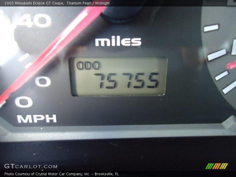 Titanium Pearl / Midnight 2003 Mitsubishi Eclipse GT Coupe