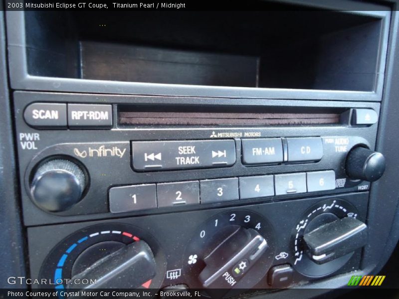 Titanium Pearl / Midnight 2003 Mitsubishi Eclipse GT Coupe