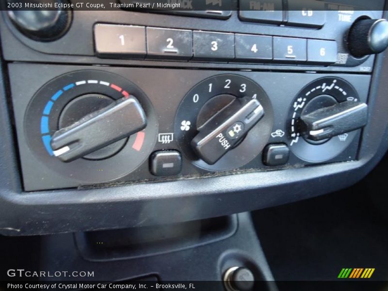 Titanium Pearl / Midnight 2003 Mitsubishi Eclipse GT Coupe