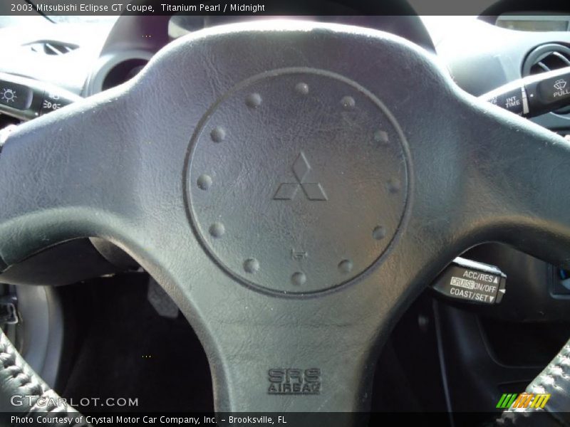 Titanium Pearl / Midnight 2003 Mitsubishi Eclipse GT Coupe
